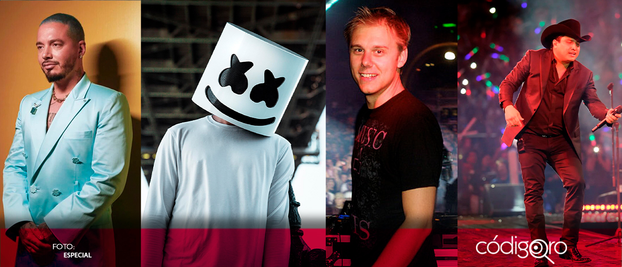 J Balvin, Marshmello, Van Buuren y Julión Álvarez, invitados al festival del Globo