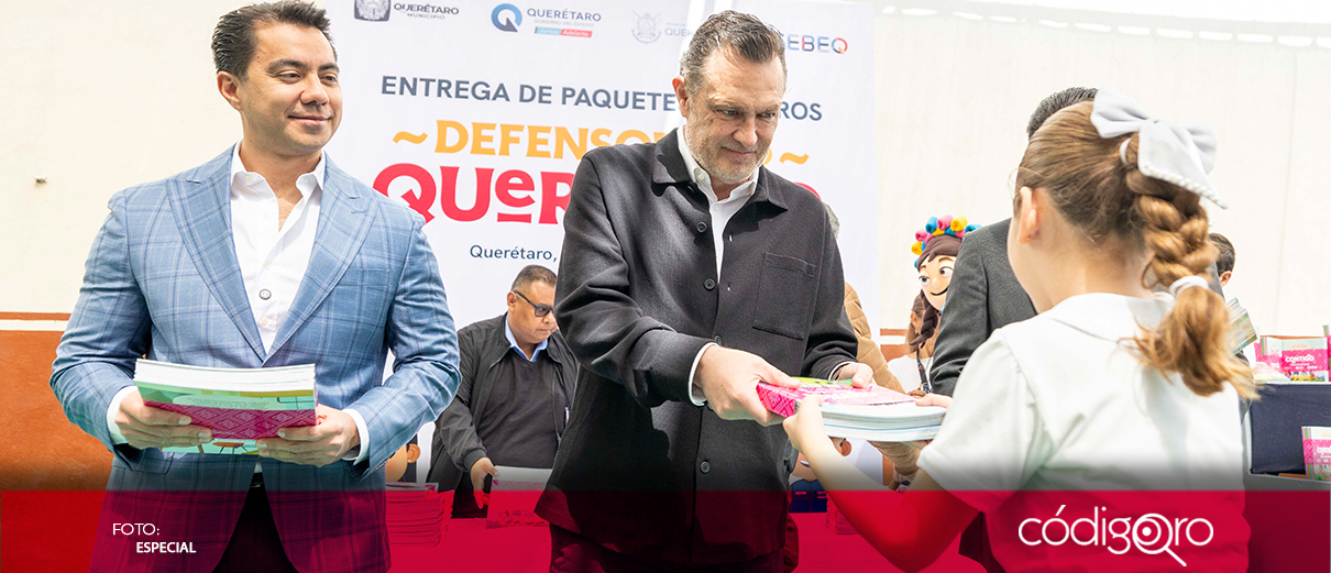 Entregan libros para fomentar la lectura sobre las raíces queretanas