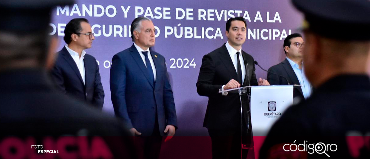 Encabeza Felifer Macías  cambio de mando en SSPMQ