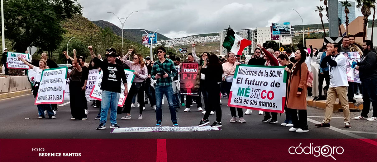 Trabajadores del PJF acuerdan seguir en paro indefinido y cierran vialidad