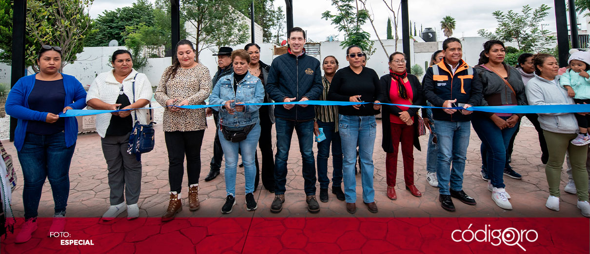 Rodrigo Monsalvo entrega obras por más de 47 millones de pesos