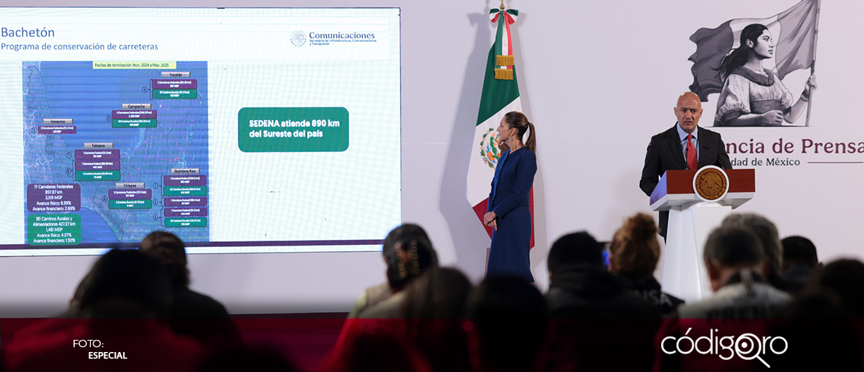 Bachetón, inicia para conservar más de 44 mil kilómetros de red carretera