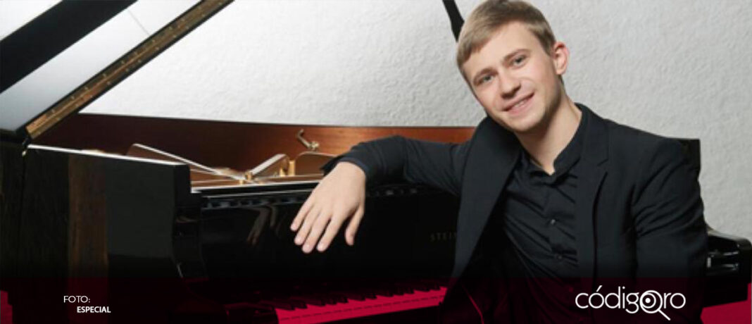 El jueves 28 de noviembre, el pianista ucraniano Dmytro Chon actuará con la OFEQ para deleitar al público con un viaje musical diverso; el concierto se realizará en el Teatro Metropolitano, a partir de las 20:00 horas