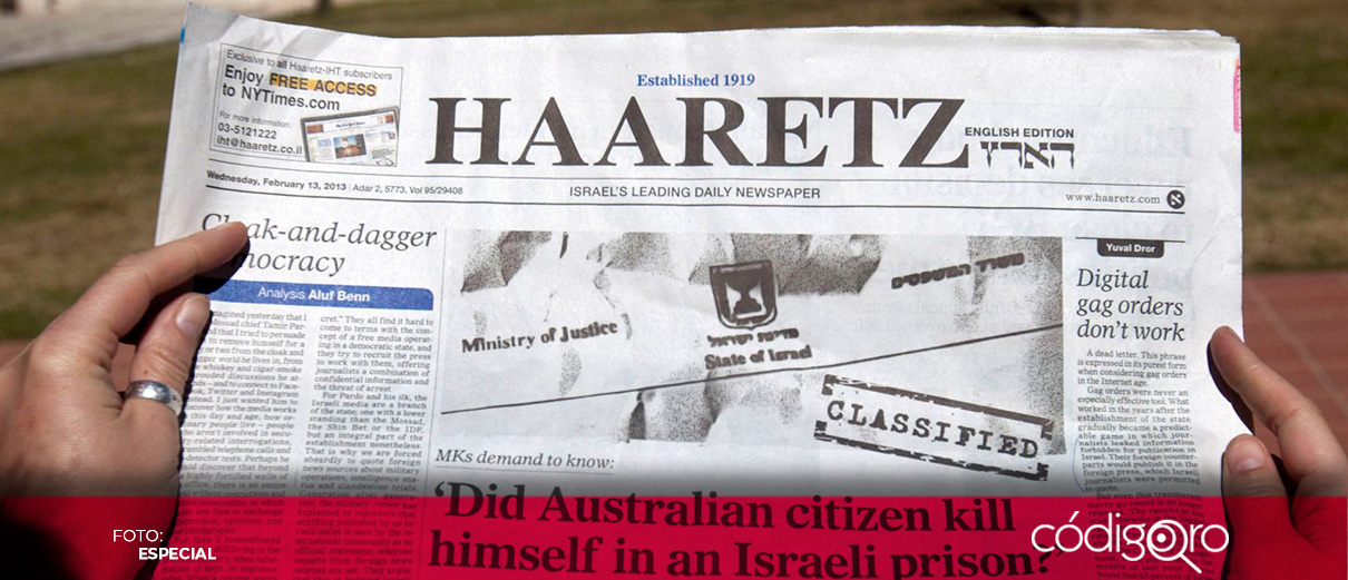 Israel sanciona a Haaretz por “dañar legitimidad del Estado”