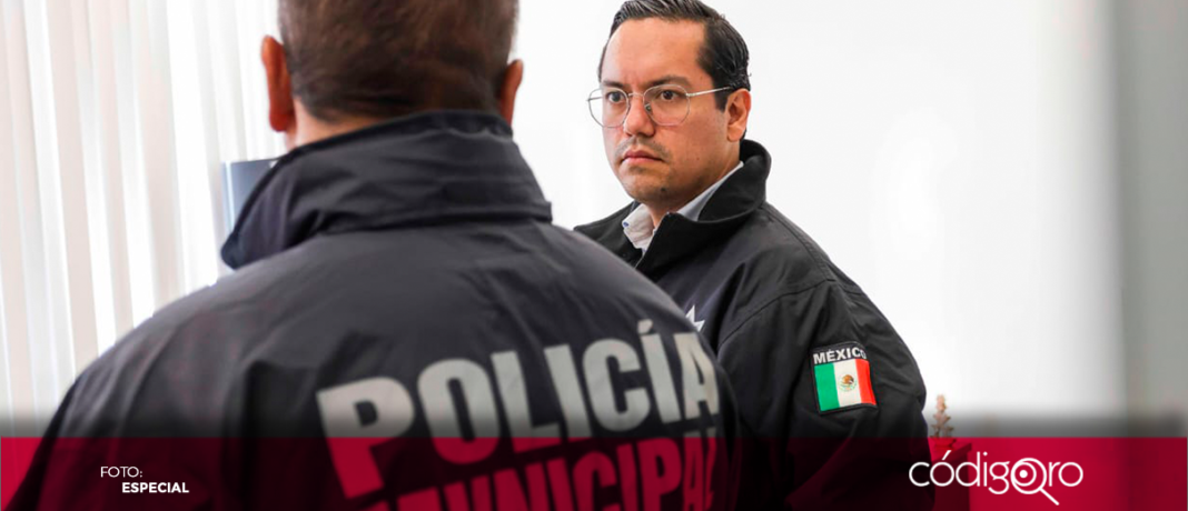 Josué David Guerrero aseguró que seguirá el apoyo para la Secretaría de Seguridad Pública Municipal de Corregidora