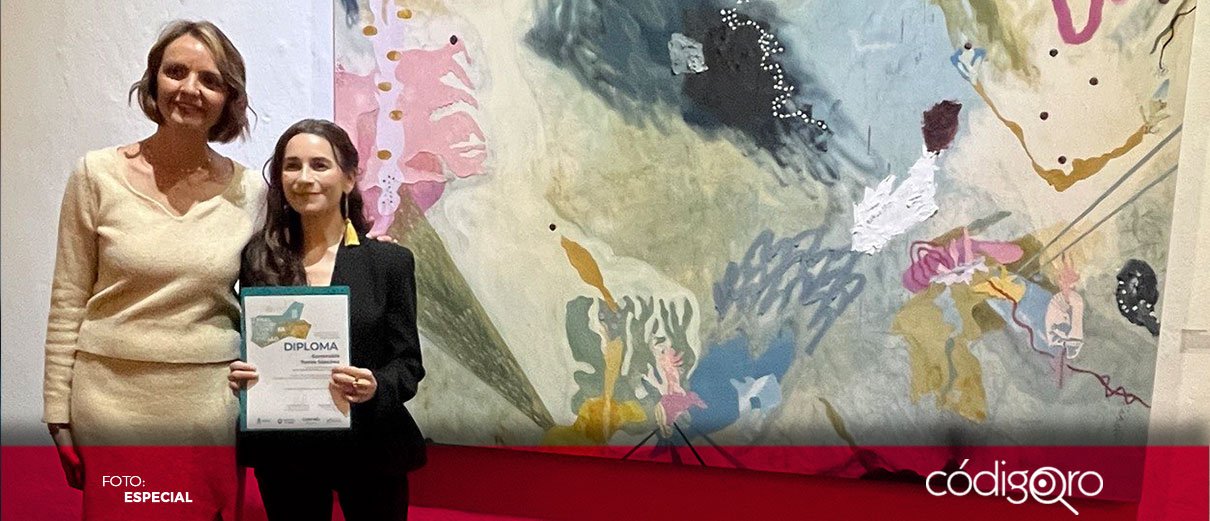 Gana Esmeralda Torres la novena edición de la Bienal Nacional de Pintura Julio Castillo