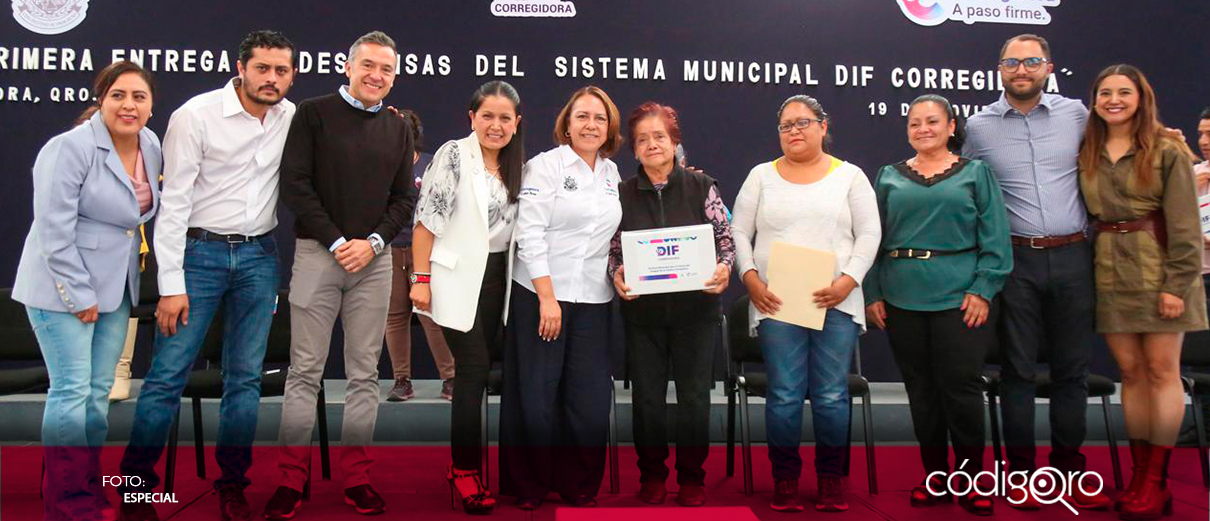 Entregan despensas para apoyar a familias vulnerables de Corregidora
