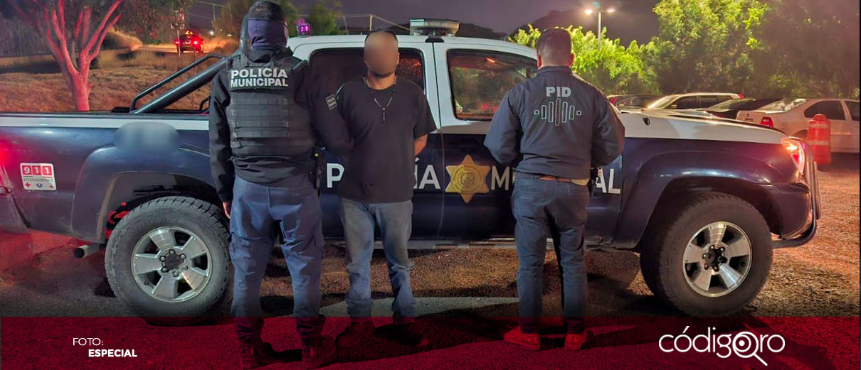 SSPMQ detiene a hombre con orden de aprehensión por homicidio en Guanajuato