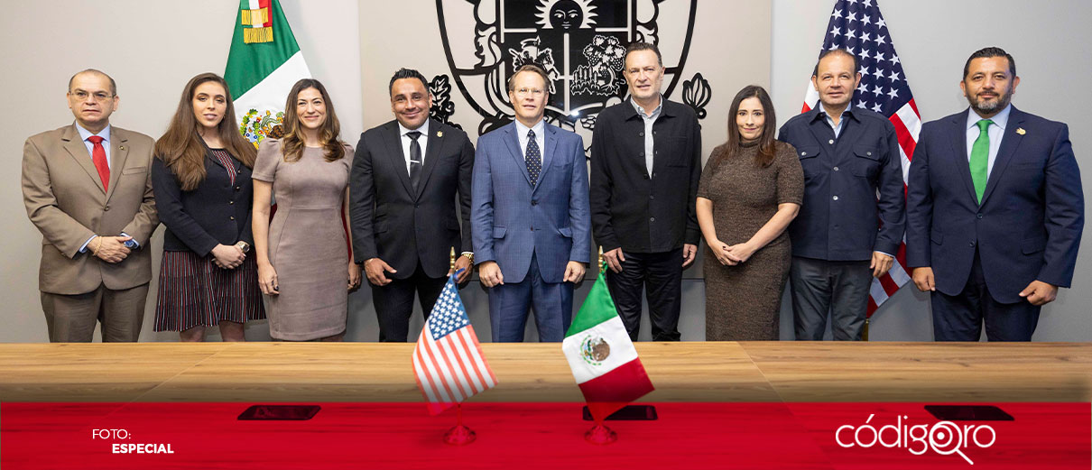 Sostiene gobernador reunión de seguridad con representantes de embajada de EUA