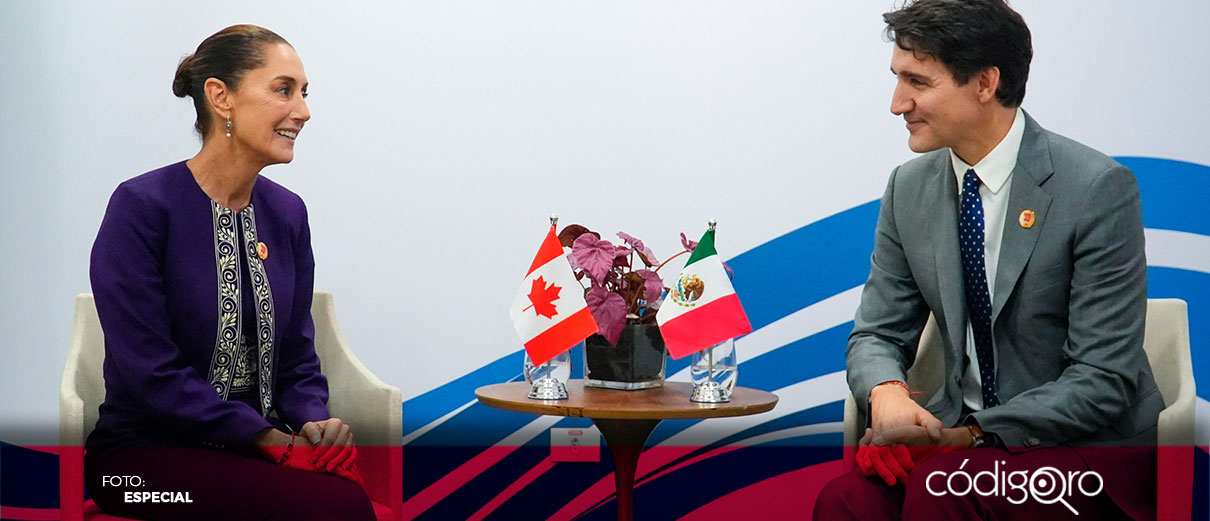 Trudeau "no está de acuerdo" en sacar a México del T-MEC, afirma Sheinbaum