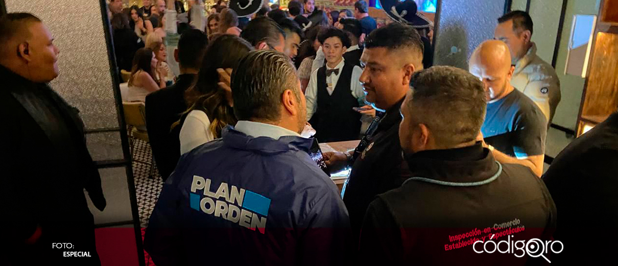 Realizan operativo en establecimientos nocturnos en Querétaro