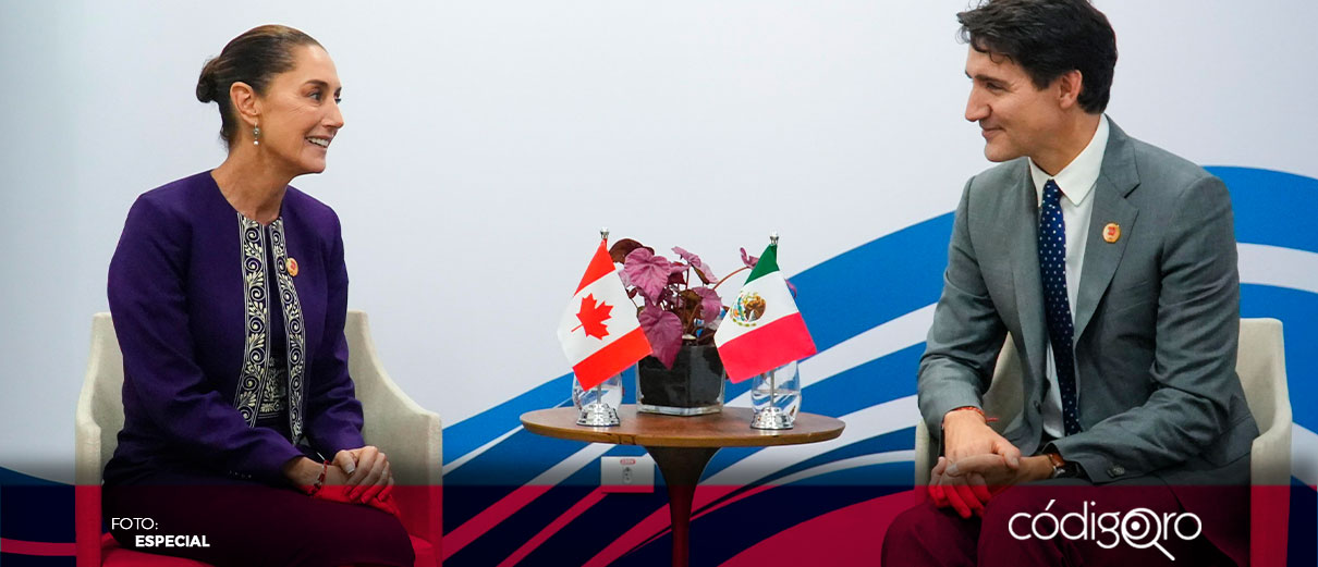 Trudeau expresa inquietudes a Sheinbaum sobre inversiones chinas en México