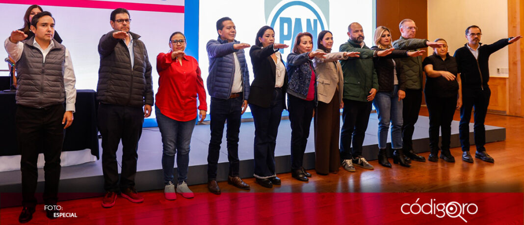 Rindieron protesta los nuevos integrantes de la Comisión Permanente del PAN en Querétaro, para el periodo 2024-2027; entre los militantes electos destacan Guadalupe Murguía, Marco Del Prete y Luis Nava