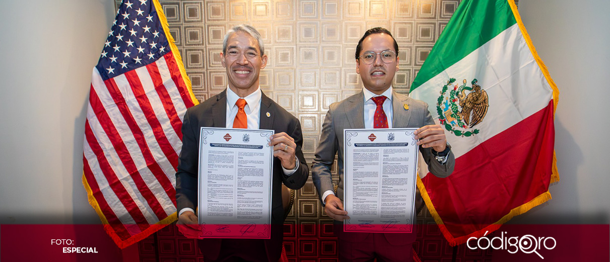 Corregidora firma convenio de colaboración con San Antonio, Texas