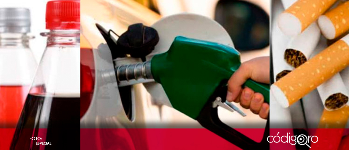 Para 2025, incrementará el IEPS en gasolina, refrescos y cigarros