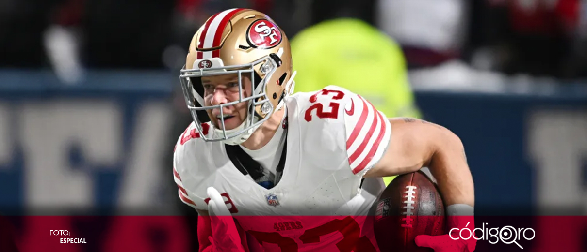 Lesiones de McCaffrey y Mason dejan a 49ers sin ataque terrestre