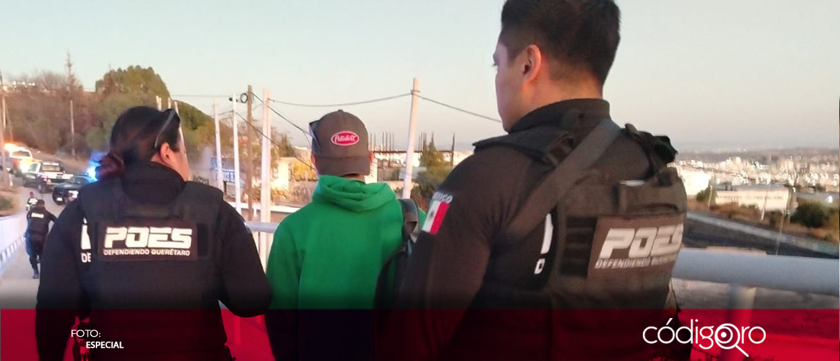 Poes brinda contención emocional a joven en situación de crisis
