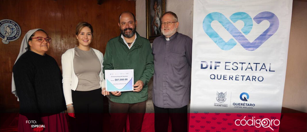 Con el objetivo de brindarle una estancia de calidad a más de 100 niñas, niños, adolescentes y adultos mayores en condición de vulnerabilidad, el SEDIF entregó un donativo para una I.A.P.