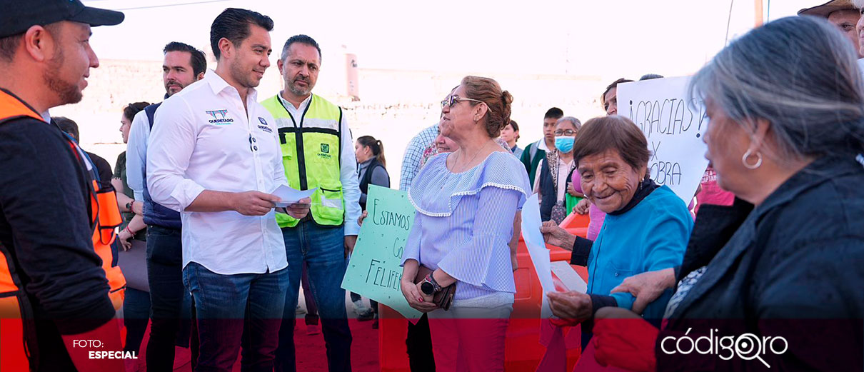 Alcalde supervisa obras de rehabilitación en la colonia Reforma Agraria