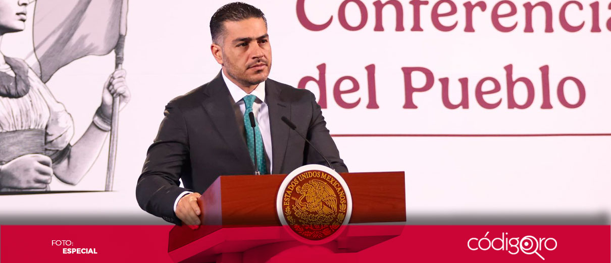 García Harfuch anuncia detención de dos personas, en Culiacán