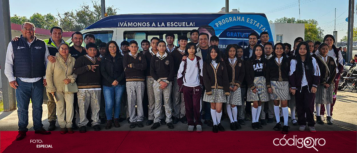 ¡Habrá nueva ruta del transporte escolar Contigo en la capital!