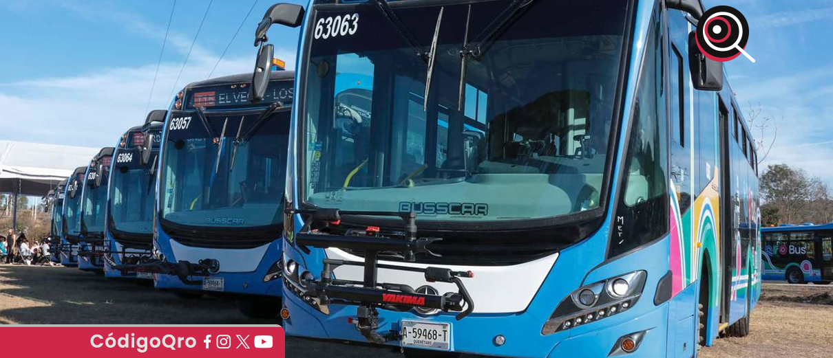 Aumenta 71% los pasajeros de Qrobús: INEGI