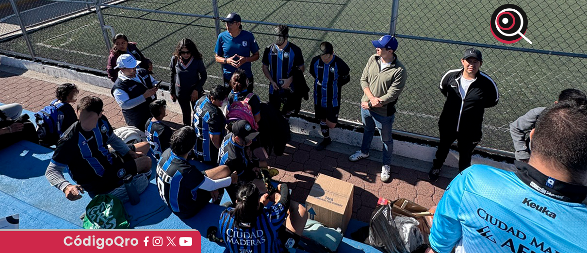 CECA comparte el cuidado de la salud mental con jugadores de equipo de futbol