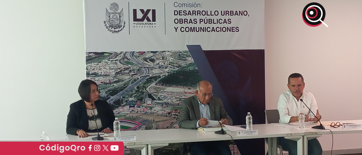 Reporta Comisión de Desarrollo Urbano ingreso de seis iniciativas