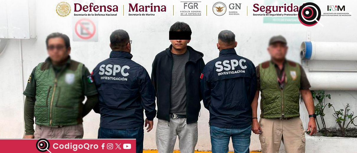 En CDMX, detienen a individuo buscado por Estados Unidos