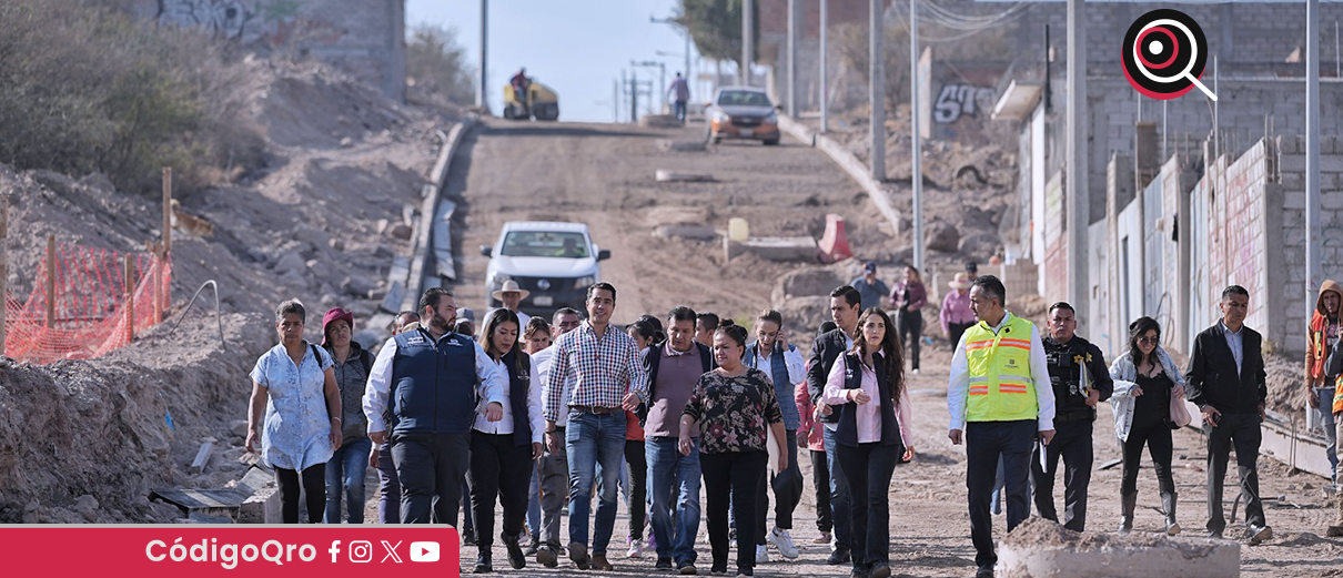 Avanzan obras de urbanización en colonias de la delegación Epigmenio González