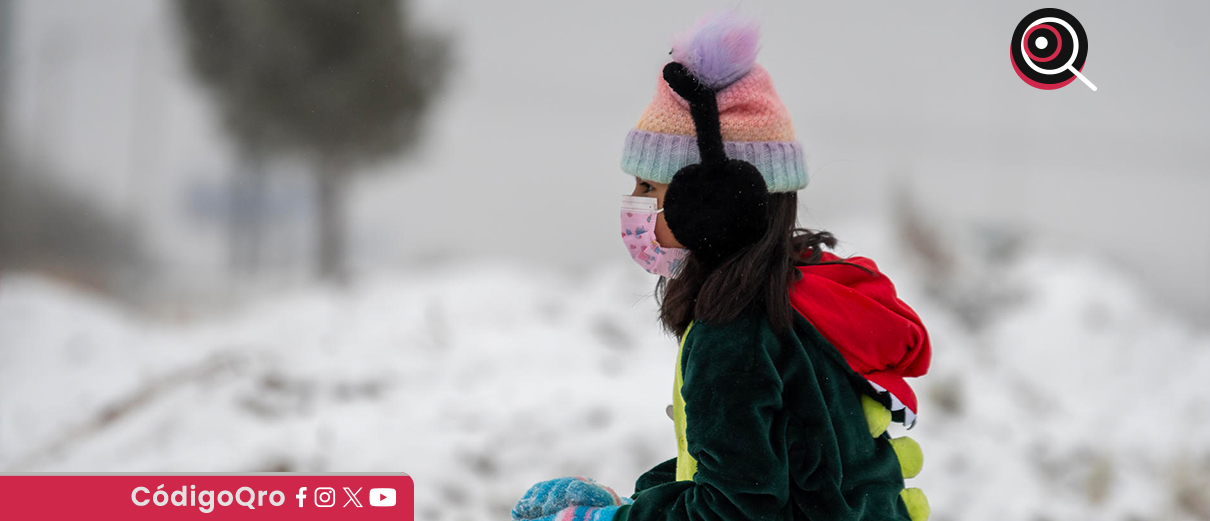 Frente frío 24 provocará temperaturas de muy frías a gélidas