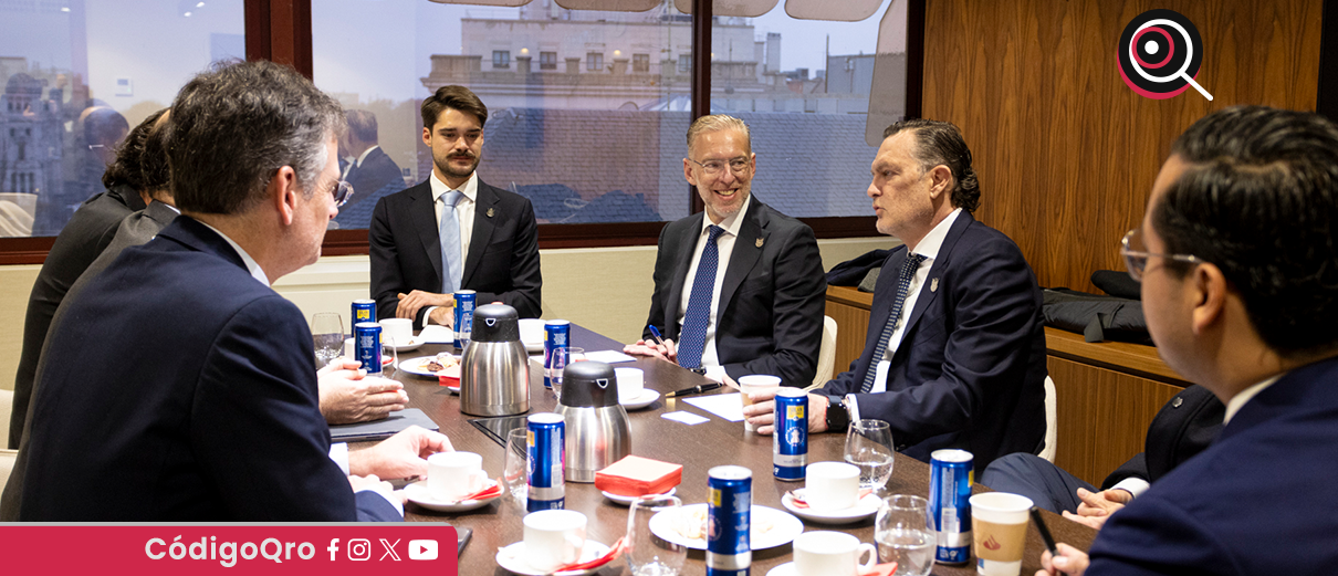 Querétaro e institución bancaria fortalecen lazos de cooperación