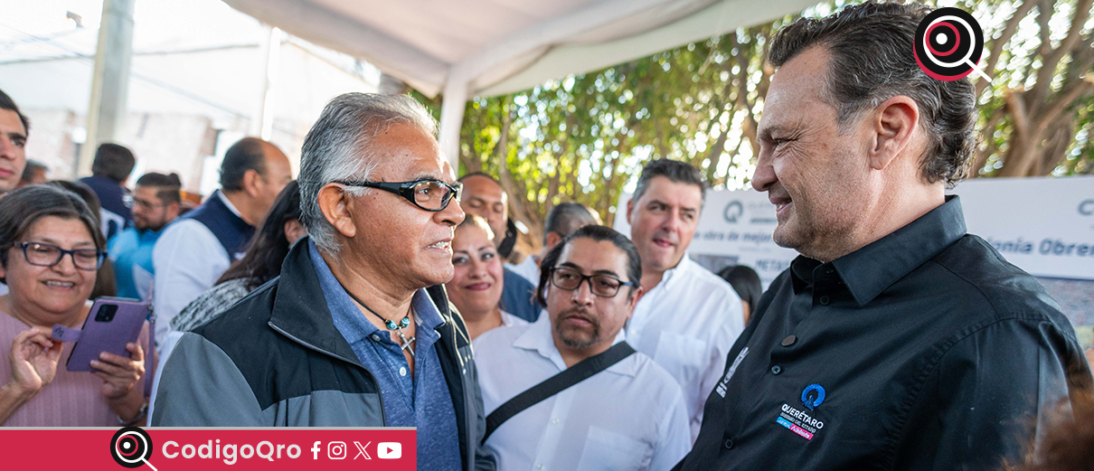 Kuri entrega obras de modernización en La Obrera