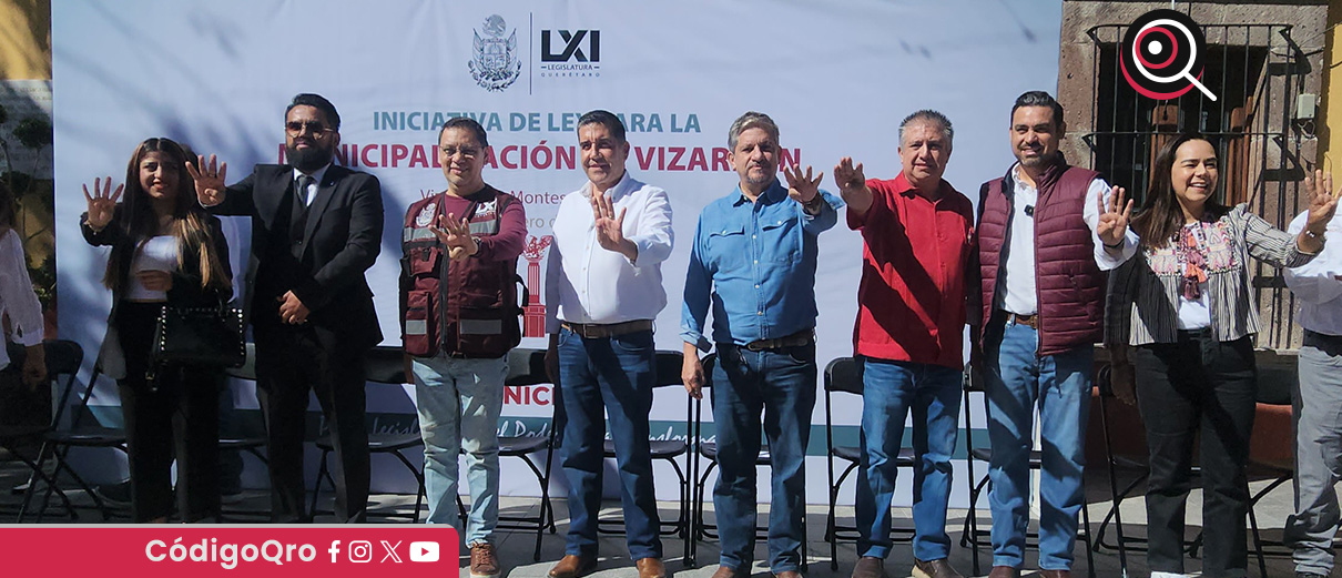 Luis Humberto Fernández apoya municipalización de Vizarrón