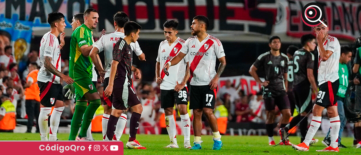 México cae ante River Plate en cierre de gira sudamericana