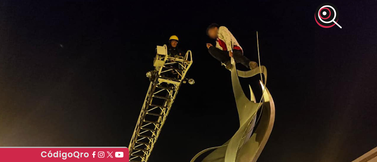 Persona que escaló monumento ingresará a centro de rehabilitación: Felifer