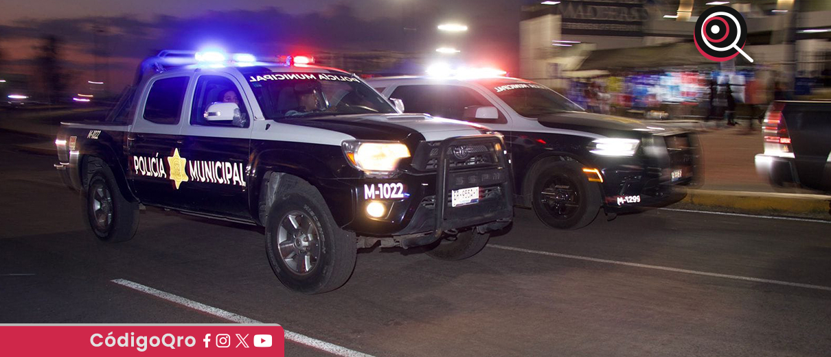 Con resguardo de inmediaciones, Policía Municipal participó en cateos: SSPMQ