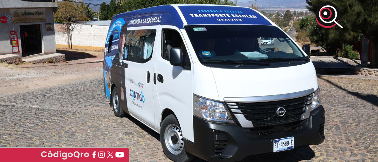 Sedesoq beneficia a más de 10 mil estudiantes con transporte escolar