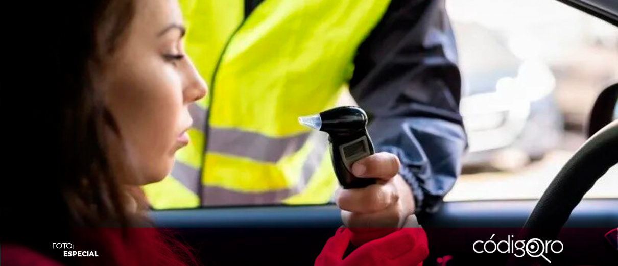 Aumenta 4.66% la recaudación por alcoholimetría en la capital