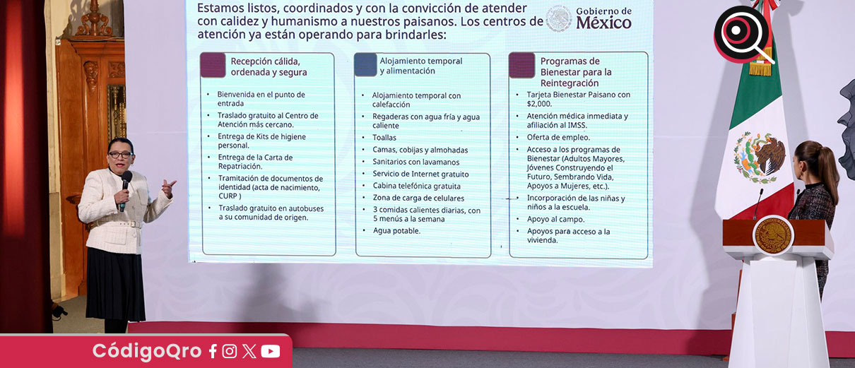 Gobierno instala 10 centros de atención para recibir a deportados