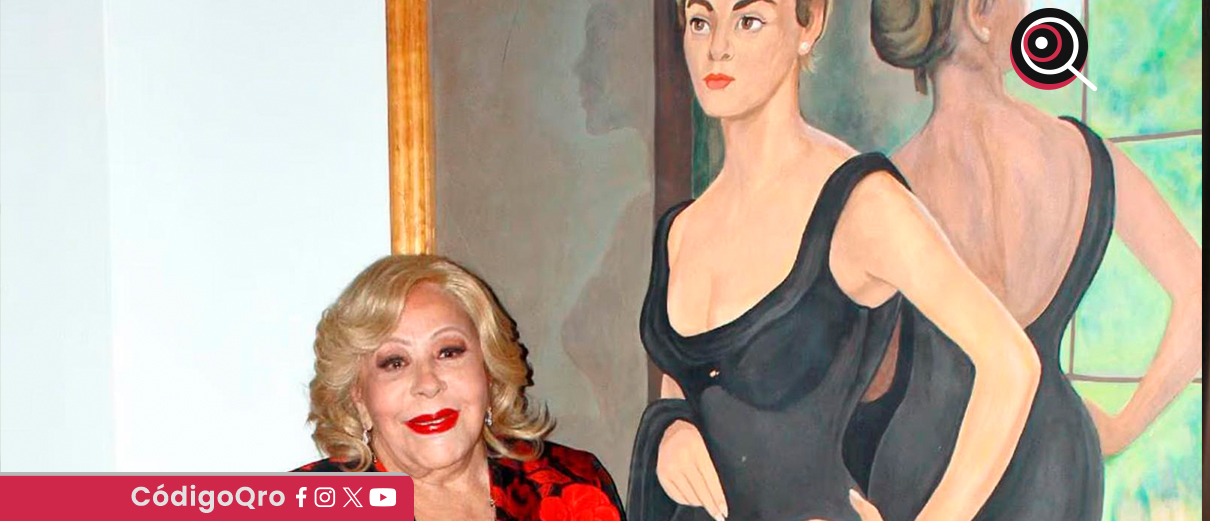 Retiran cuadro de Silvia Pinal de su casa