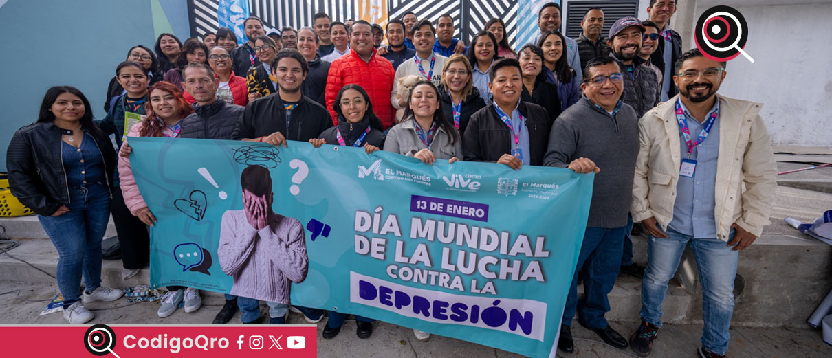 El Marqués realiza jornada para sensibilizar y concientizar sobre la depresión