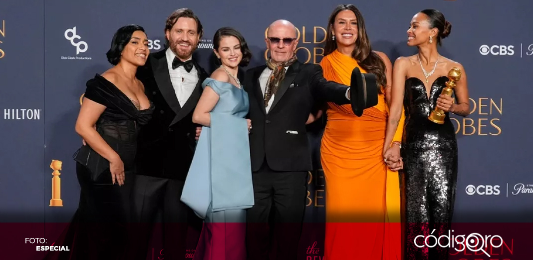 "Emilia Pérez" triunfa en los Globos de Oro