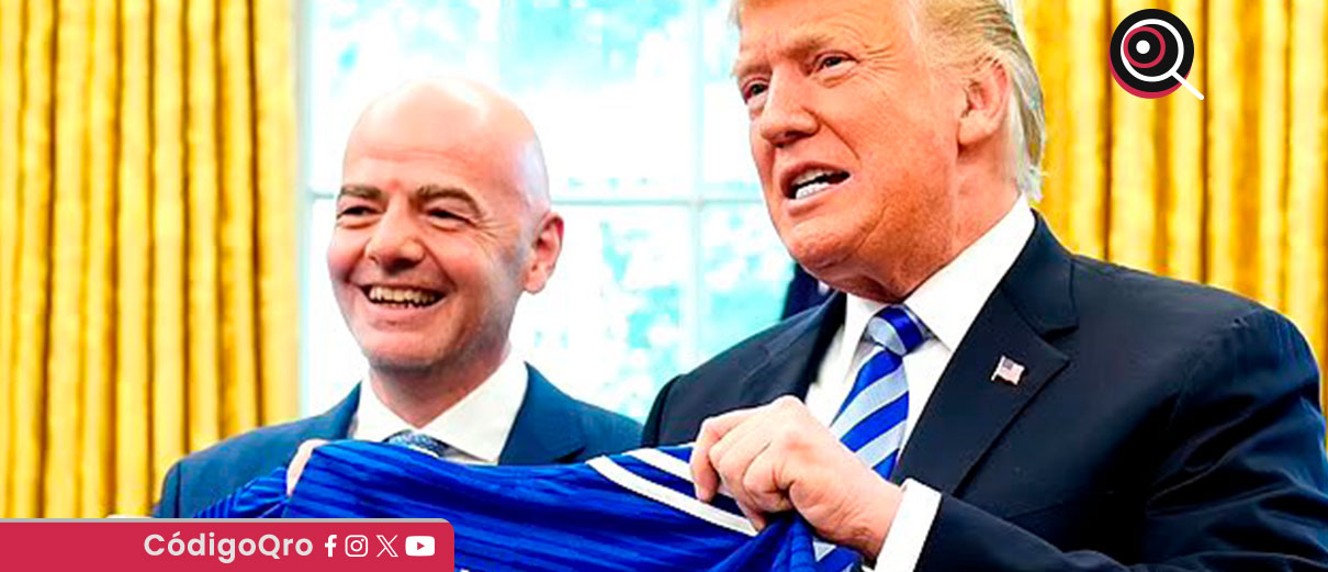 Infantino se reúne con Trump para hablar del Mundial 2026