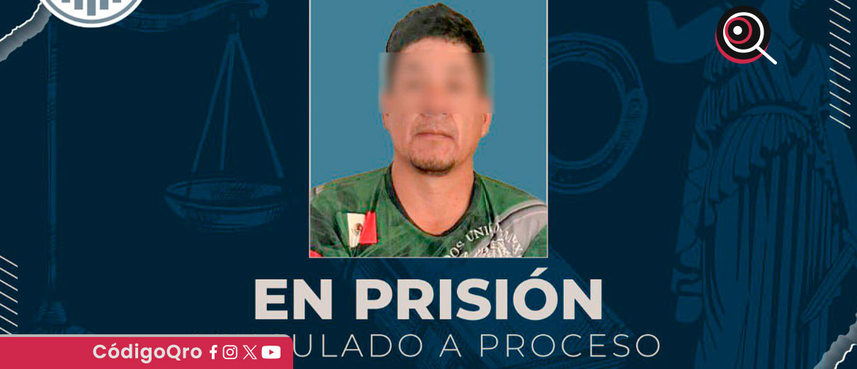 FGE vincula a proceso a un hombre por el delito de desaparición