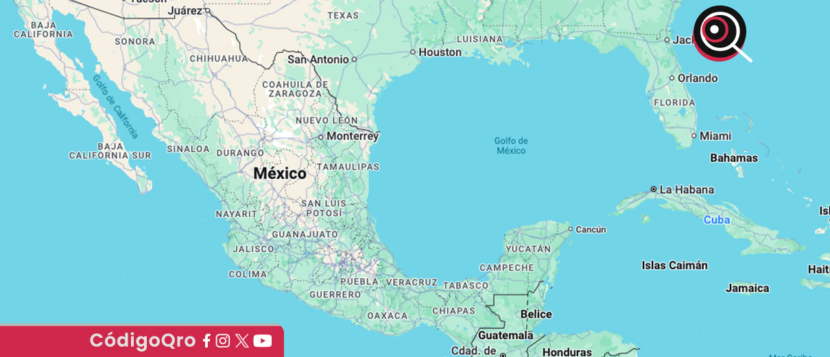 Sheinbaum dice que Golfo de México sigue llamándose así pese al cambio de Google