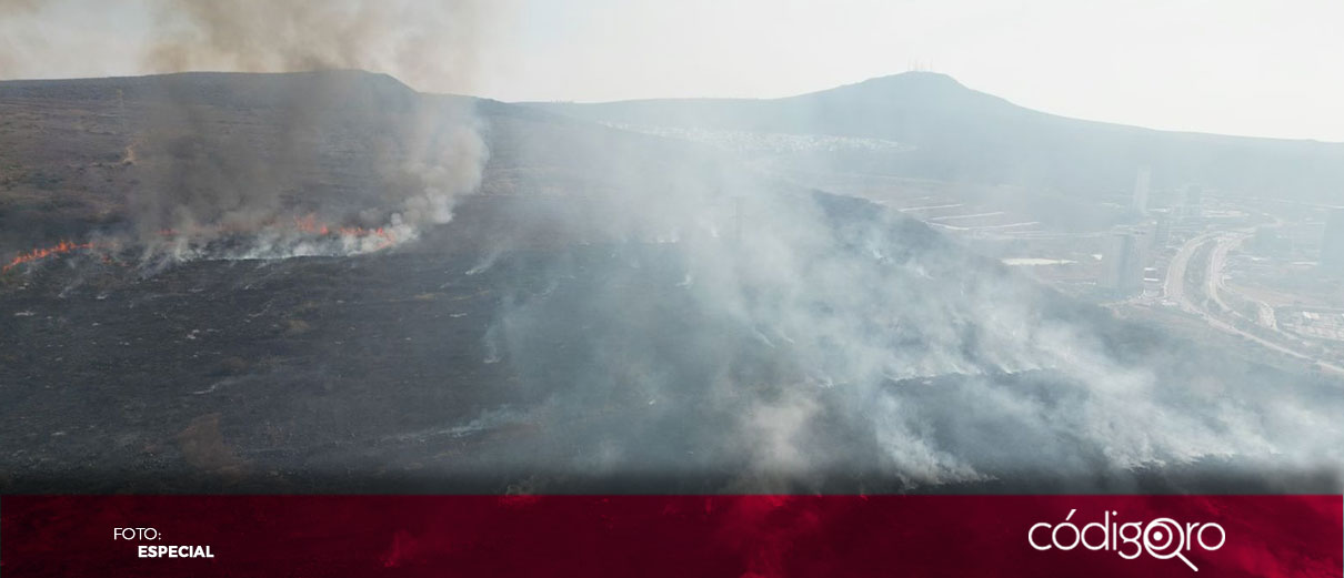 Investigan si incendio en El Tángano fue provocado