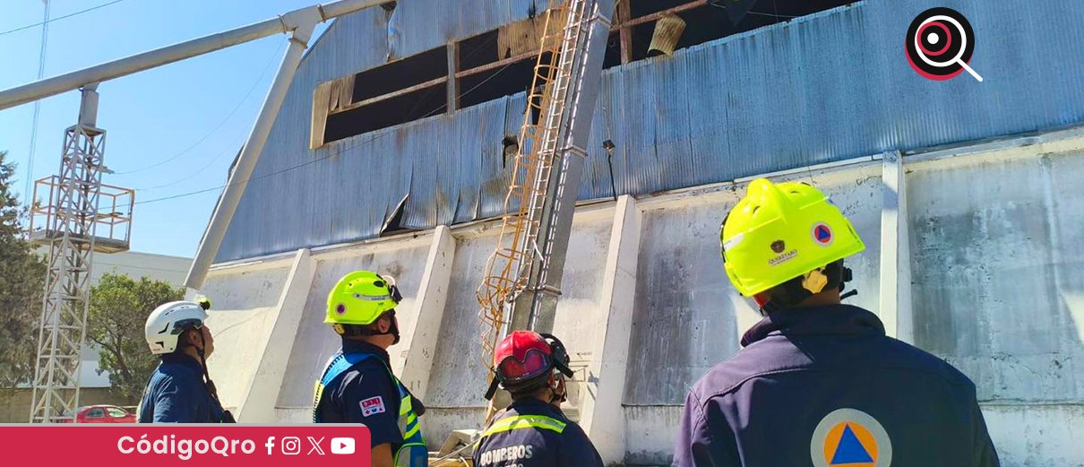 Muere trabajador por explosión en el Parque Industrial Benito Juárez