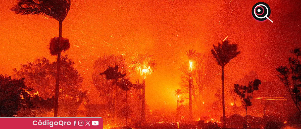 Presidenta promete apoyo a mexicanos afectados por incendios en Los Ángeles