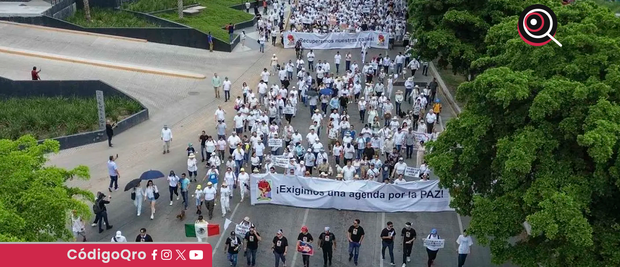 Manifestantes exigen la renuncia de Rubén Rocha Moya por asesinato de dos niños